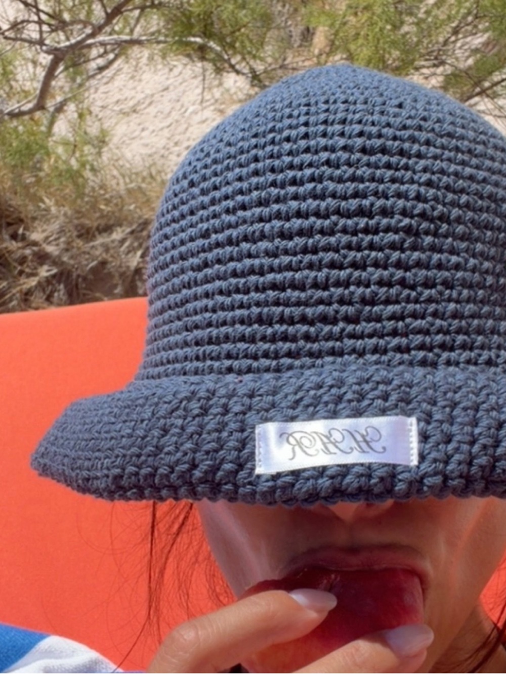 HAR Studios Dotty Knit Hat - label REMOVED